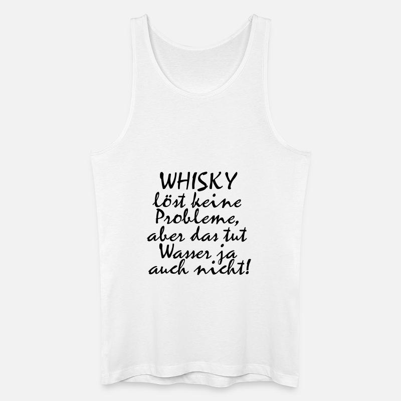 whisky - Männer Bio Tank Top - Weiß