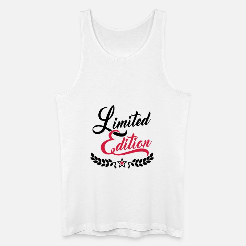 Limited Edition - Männer Bio Tank Top - Weiß