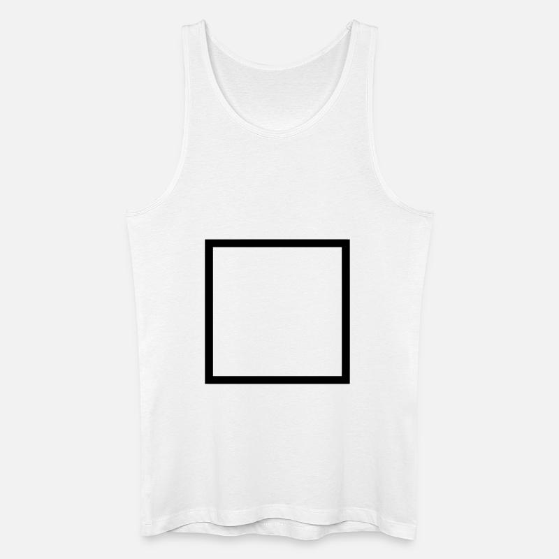 Anpassen / Anpassung / fertigen / Customize it - Männer Bio Tank Top - Weiß