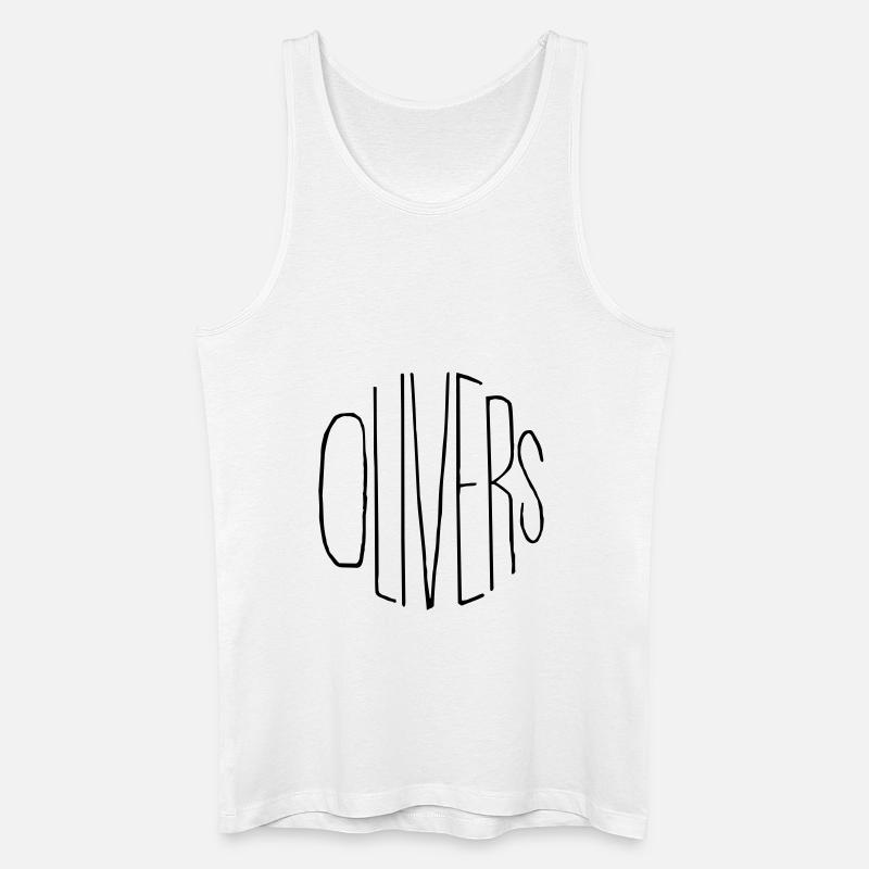 Olivers - Männer Bio Tank Top - Weiß