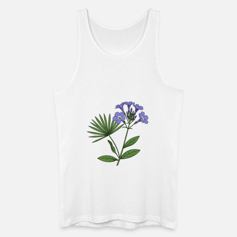 Babiana stricta - Männer Bio Tank Top - Weiß