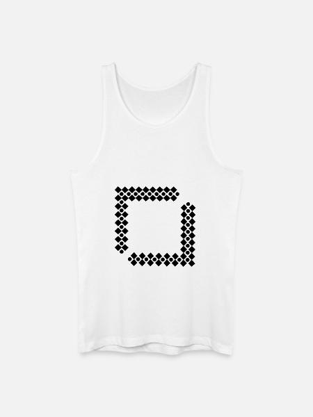 Pattern Vriereck - Men’s Organic Tank Top - white