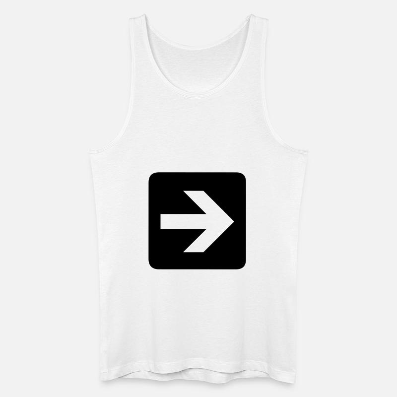 Arrow - Men’s Organic Tank Top - white