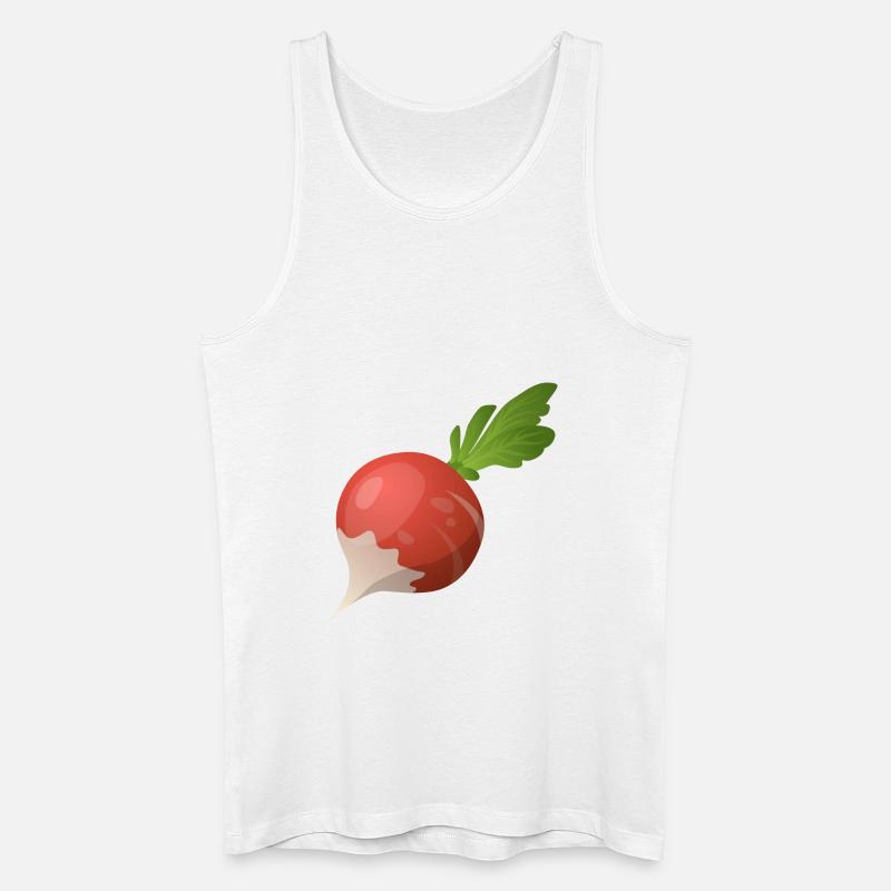 Radischen - Männer Bio Tank Top - Weiß