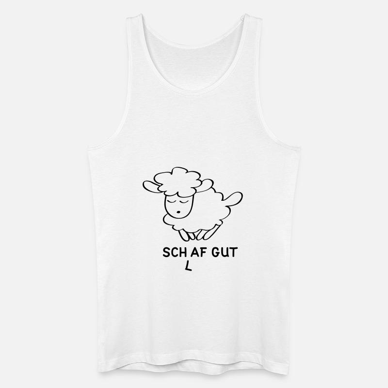 (l)af gut - Männer Bio Tank Top - Weiß