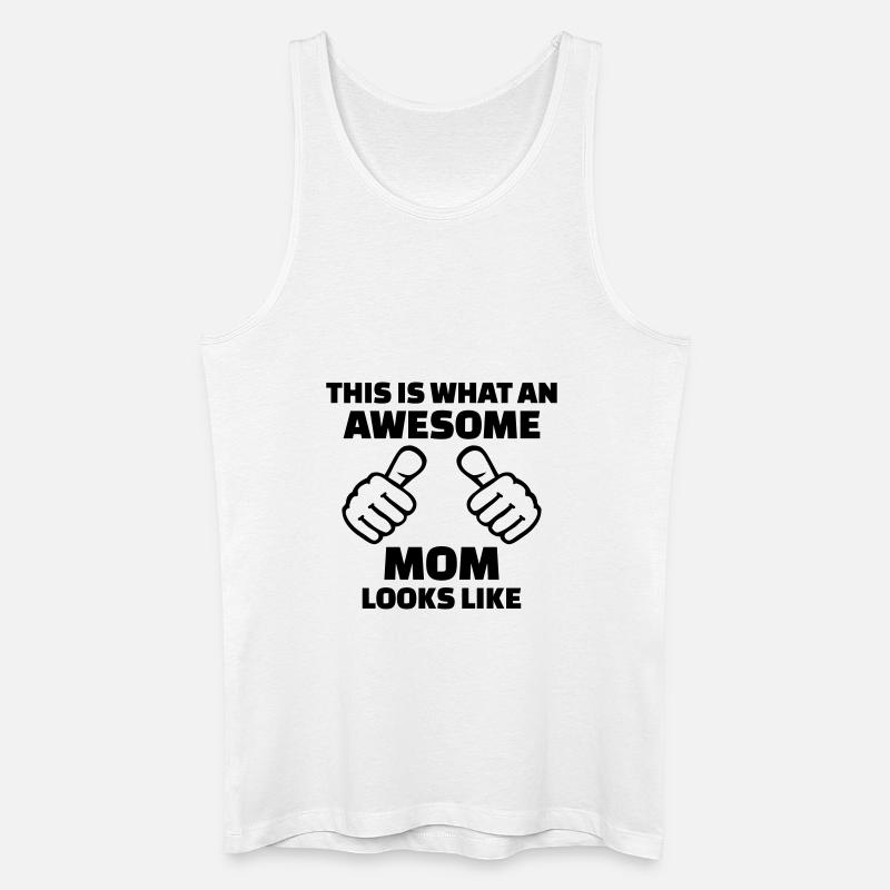 Mama - Männer Bio Tank Top - Weiß