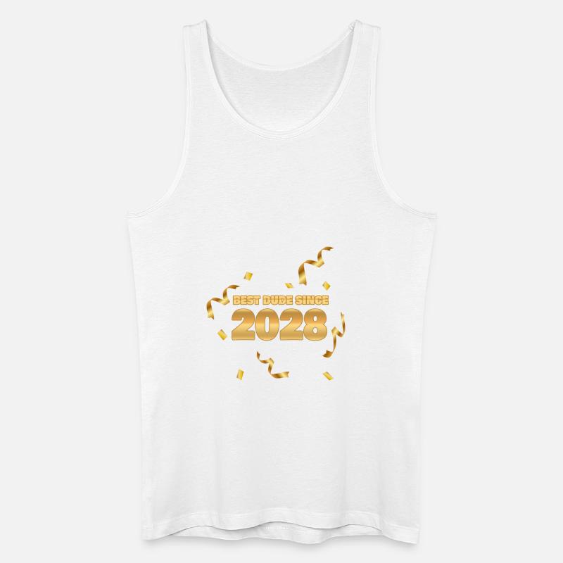 Held 2028 - Männer Bio Tank Top - Weiß