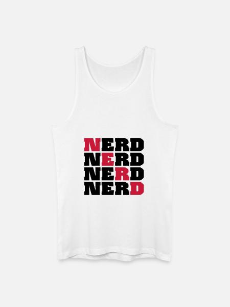 Nerd - Débardeur bio Homme - blanc