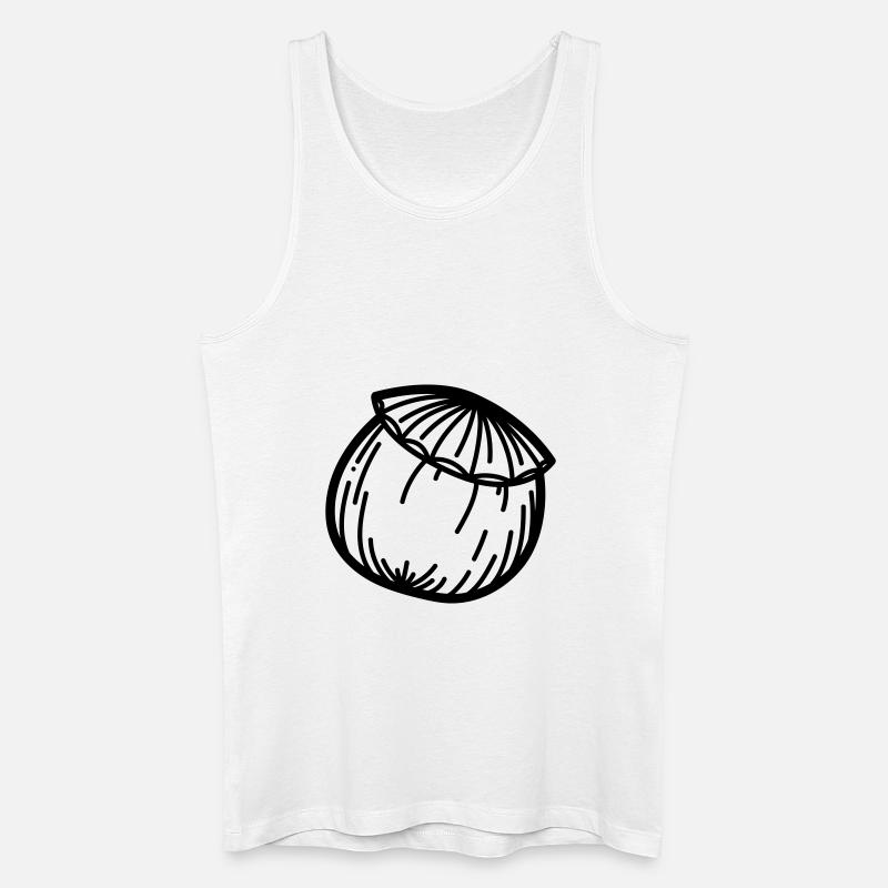 Mohn Blume - Männer Bio Tank Top - Weiß