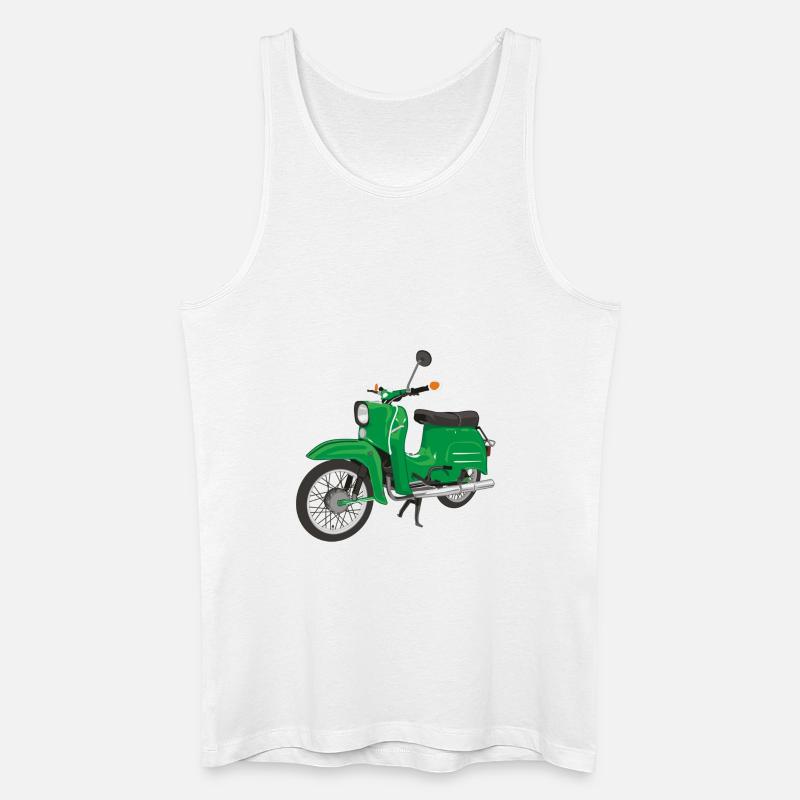 Simson Schwalbe - Débardeur bio Homme - blanc
