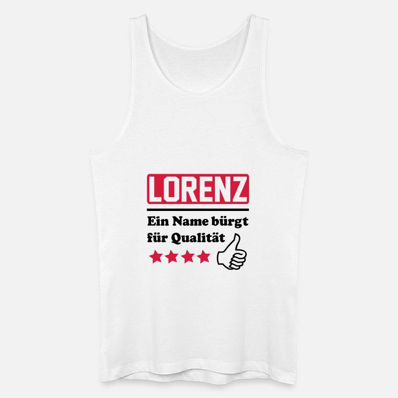 lorenz - Débardeur bio Homme - blanc