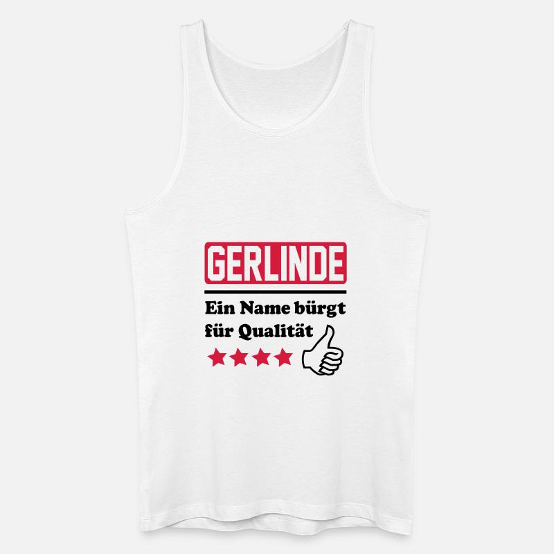gerlinde - Débardeur bio Homme - blanc
