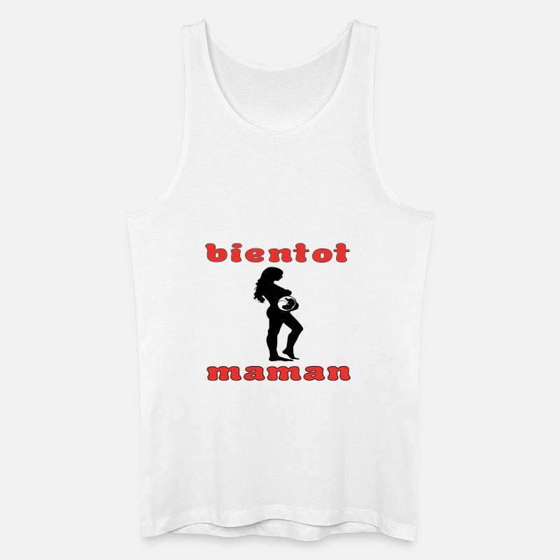 Bald Mutter 2 - Männer Bio Tank Top - Weiß