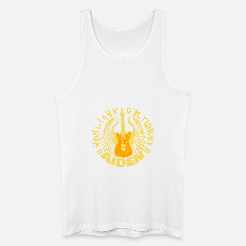 Aiden - Männer Bio Tank Top - Weiß