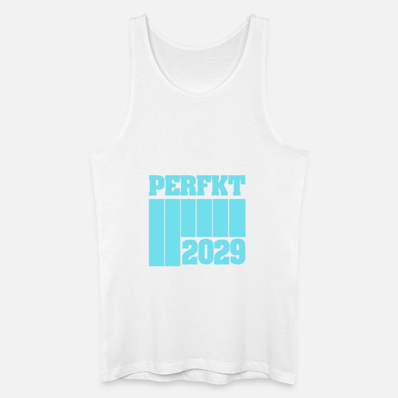 2029 - Männer Bio Tank Top - Weiß