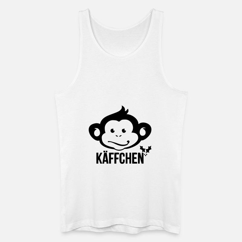 Käffchen - Männer Bio Tank Top - Weiß