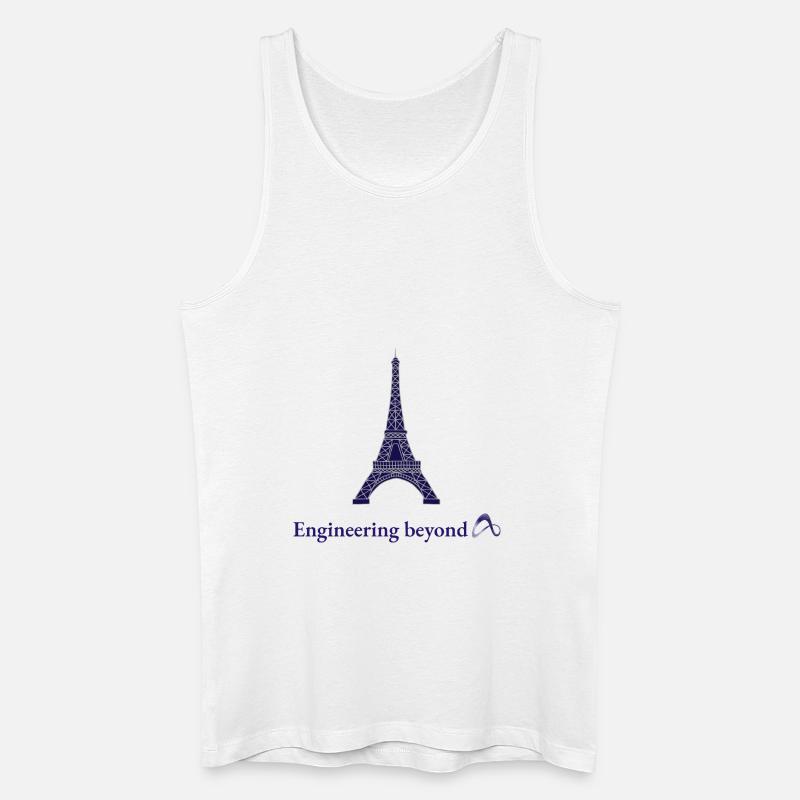 Engineering Beyond Infinity - Architects - Men’s Organic Tank Top - white