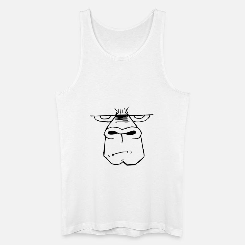 Ape - Männer Bio Tank Top - Weiß