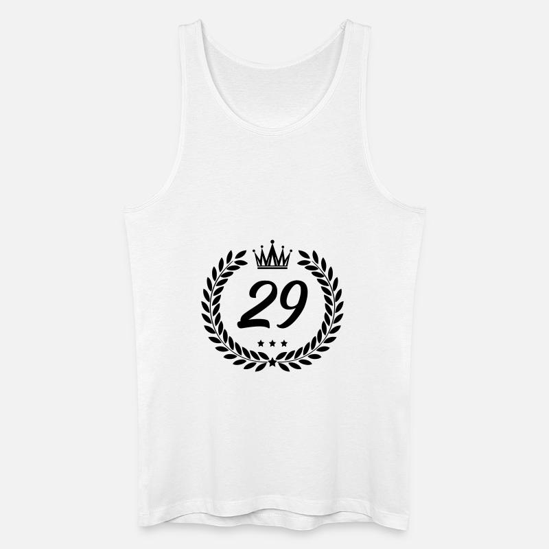 wappen 29 - Männer Bio Tank Top - Weiß