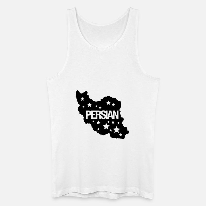 persian_ko1 - Männer Bio Tank Top - Weiß