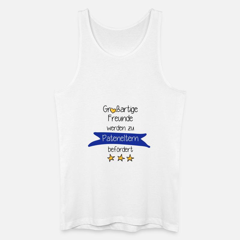 Großartige Freunde - Männer Bio Tank Top - Weiß