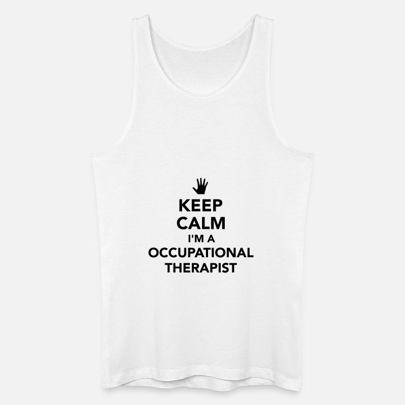 Ergotherapeut - Männer Bio Tank Top - Weiß