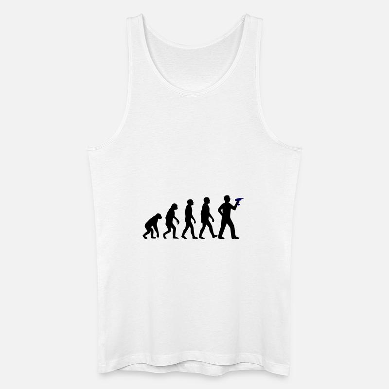 DIY Evolution DIY Workshop - Men’s Organic Tank Top - white