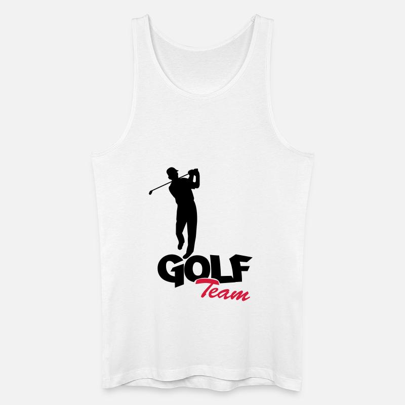 golfer_team2 - Débardeur bio Homme - blanc