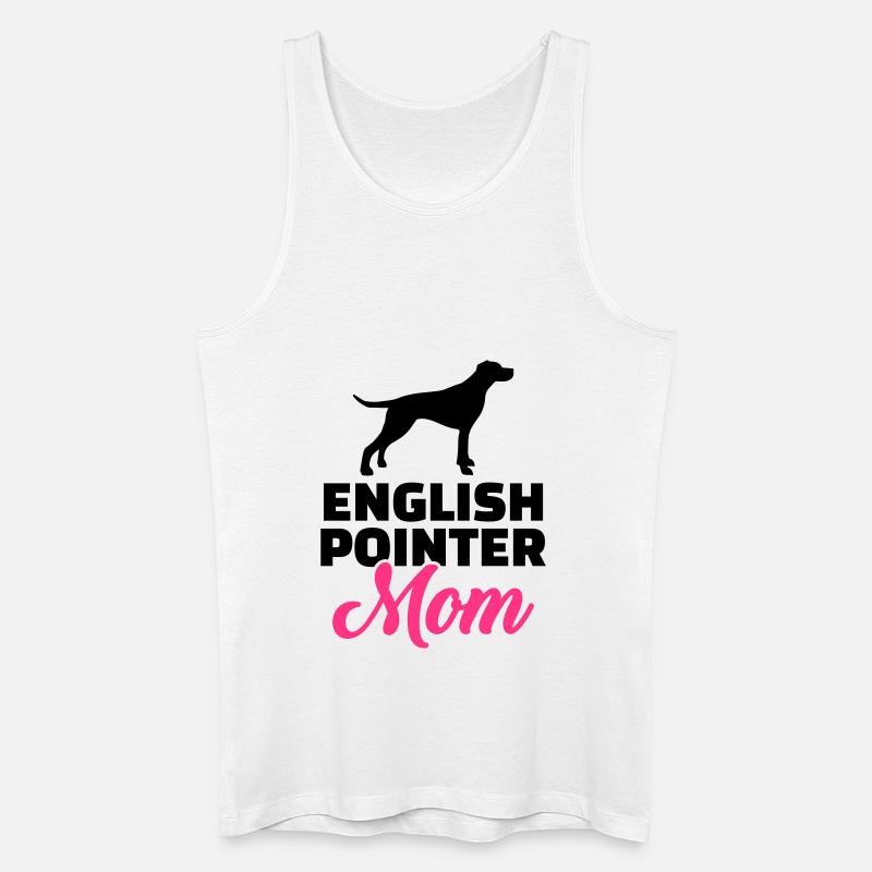 English Pointer - Männer Bio Tank Top - Weiß