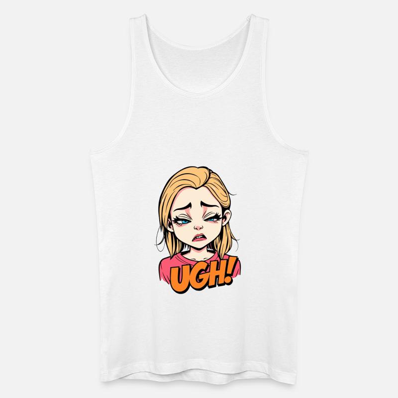 Pfui - Männer Bio Tank Top - Weiß