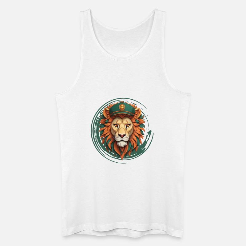 Rule the Jungle - Männer Bio Tank Top - Weiß