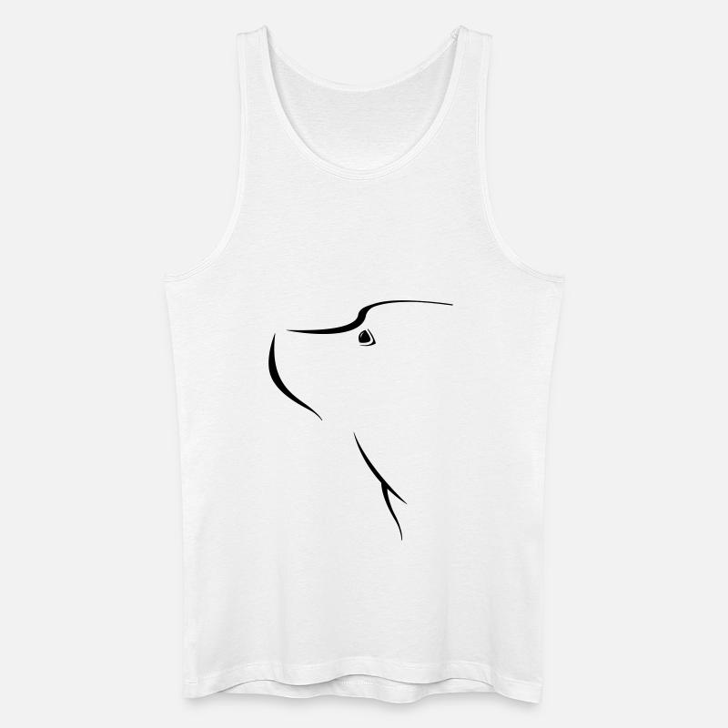 bone - Männer Bio Tank Top - Weiß
