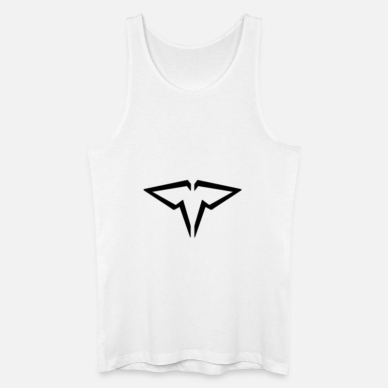Globale Position - G P - Männer Bio Tank Top - Weiß