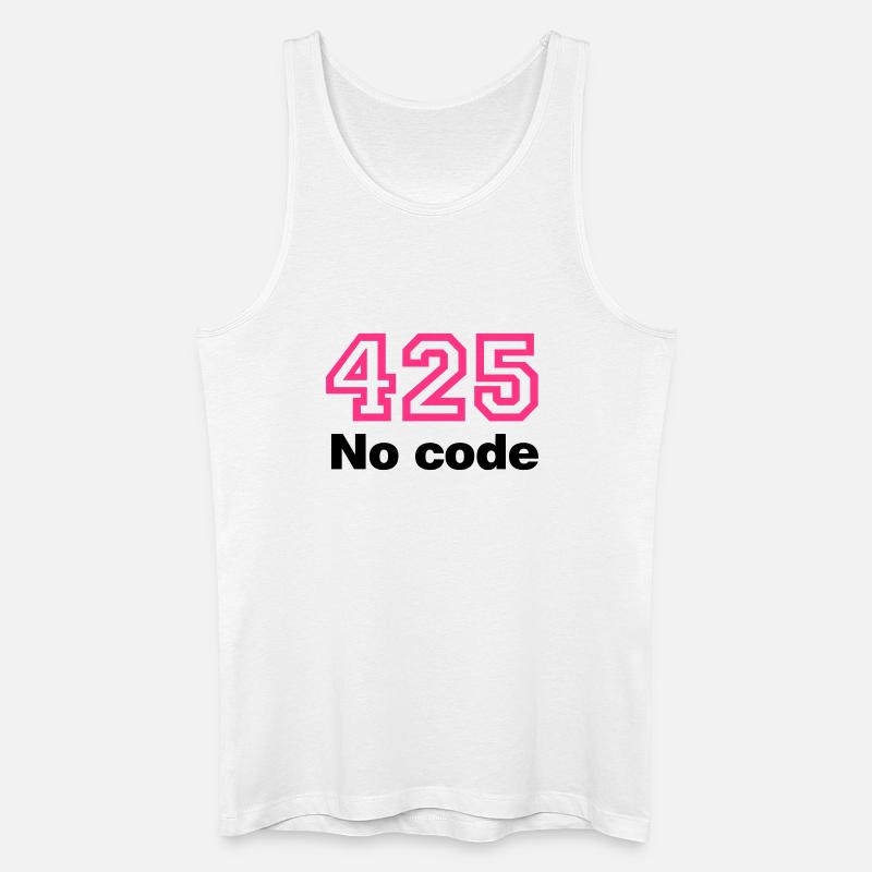 Error 425 No Code - Männer Bio Tank Top - Weiß