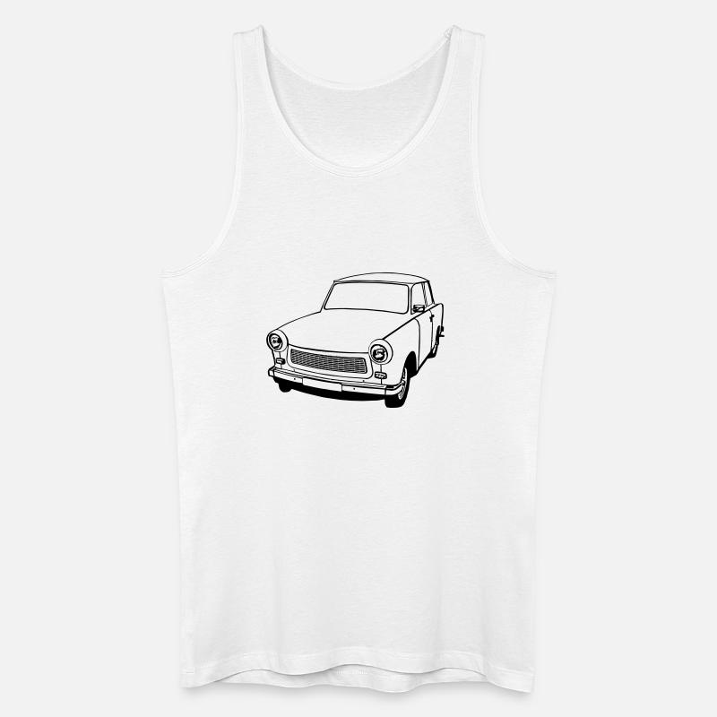  , Ostalgie , DDR Kult , Oldtimer (25) - Männer Bio Tank Top - Weiß