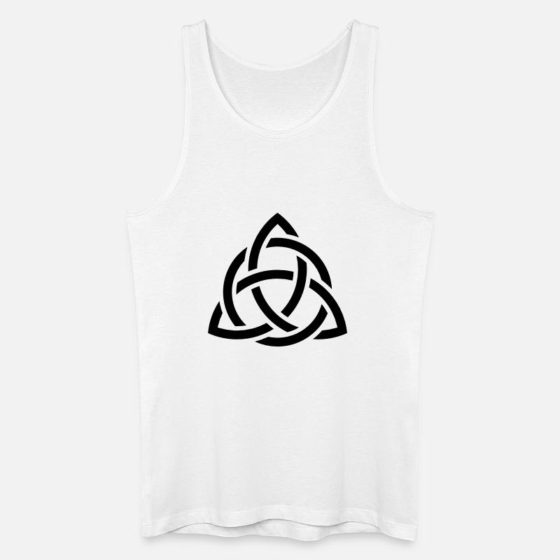 Celtic Knot - Männer Bio Tank Top - Weiß
