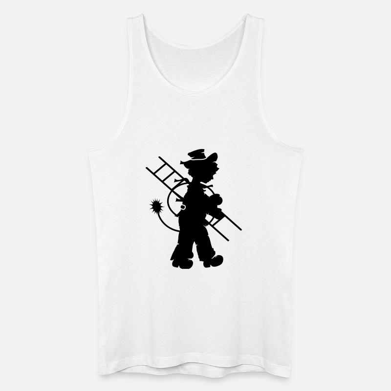 Schornsteinfeger - Männer Bio Tank Top - Weiß
