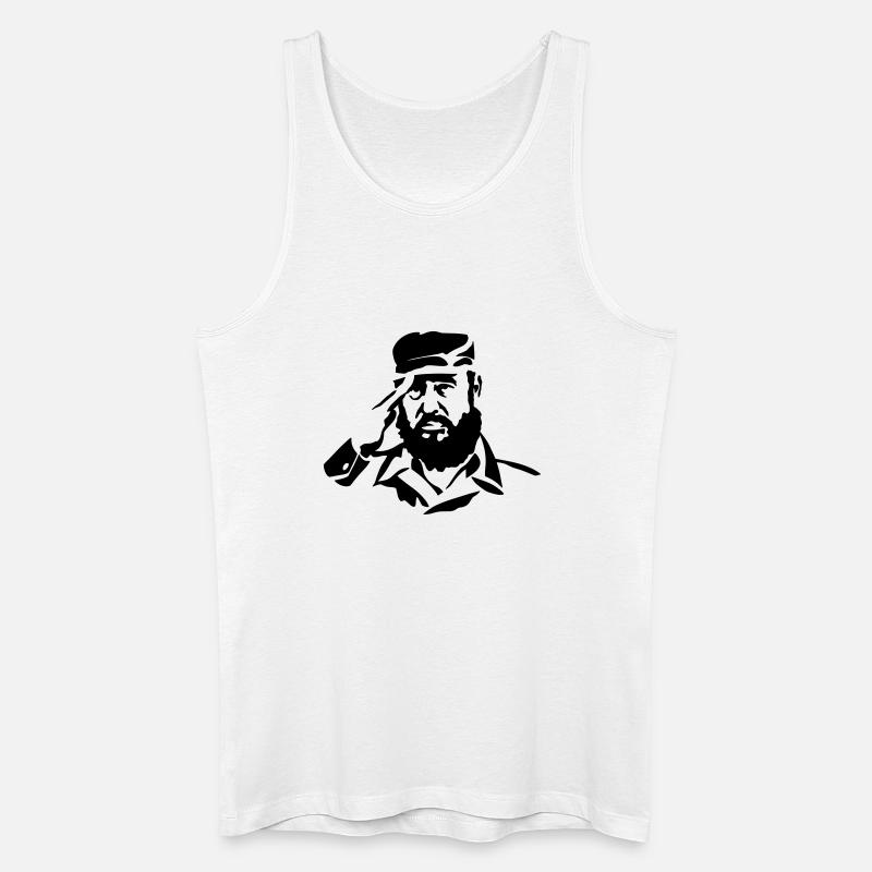 Fidel Alejandro Castro Ruz - Männer Bio Tank Top - Weiß