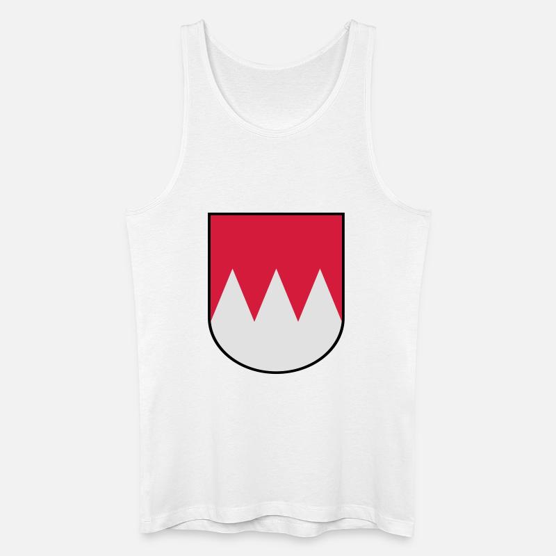 Franken Wappen - Männer Bio Tank Top - Weiß