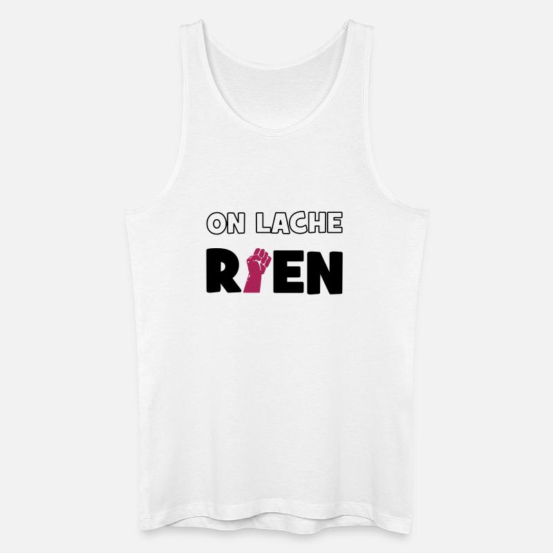 We loose nothing! - Men’s Organic Tank Top - white