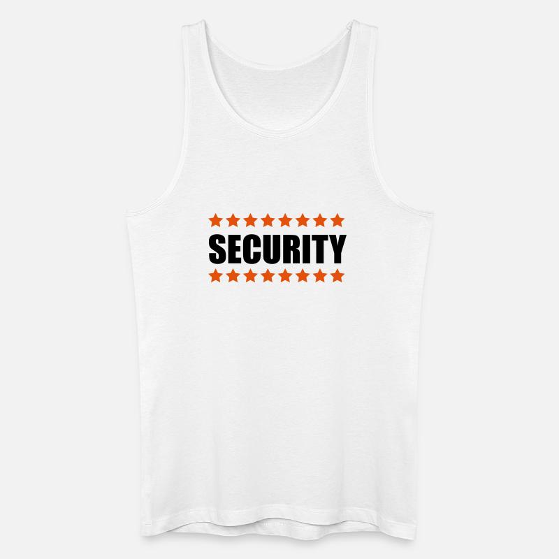 Security - Débardeur bio Homme - blanc