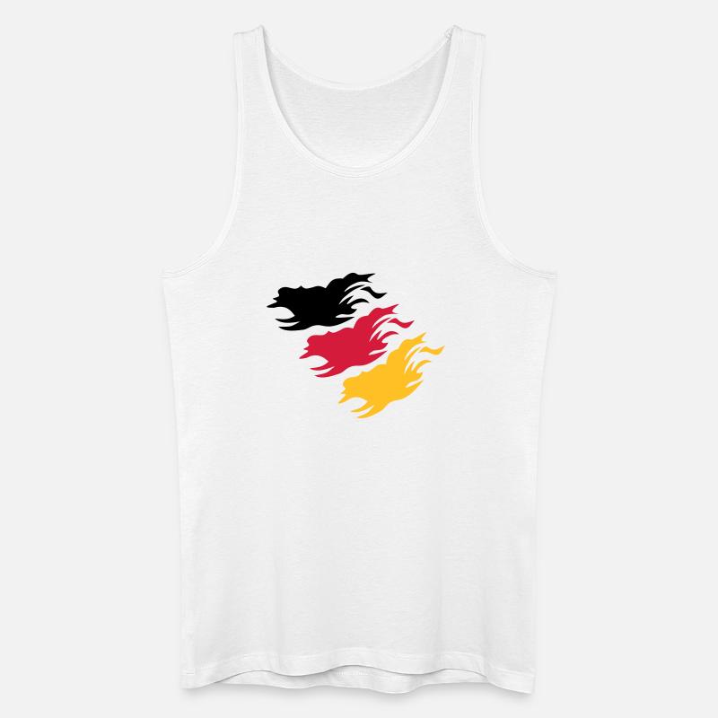 Design Germany - Männer Bio Tank Top - Weiß