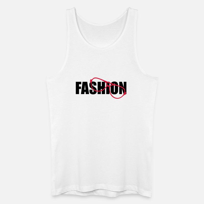 Fashion - Men’s Organic Tank Top - white
