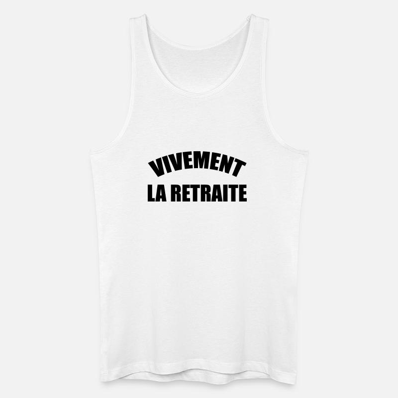 Stark Rückzug! - Männer Bio Tank Top - Weiß