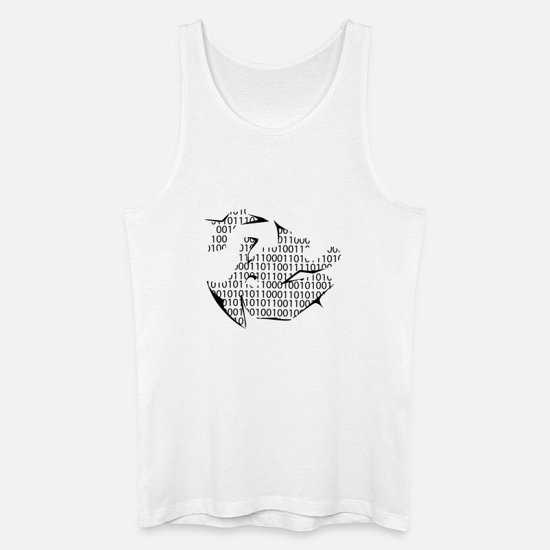 Programmierer - Männer Bio Tank Top - Weiß