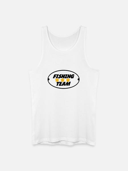 Fishing Team - Débardeur bio Homme - blanc