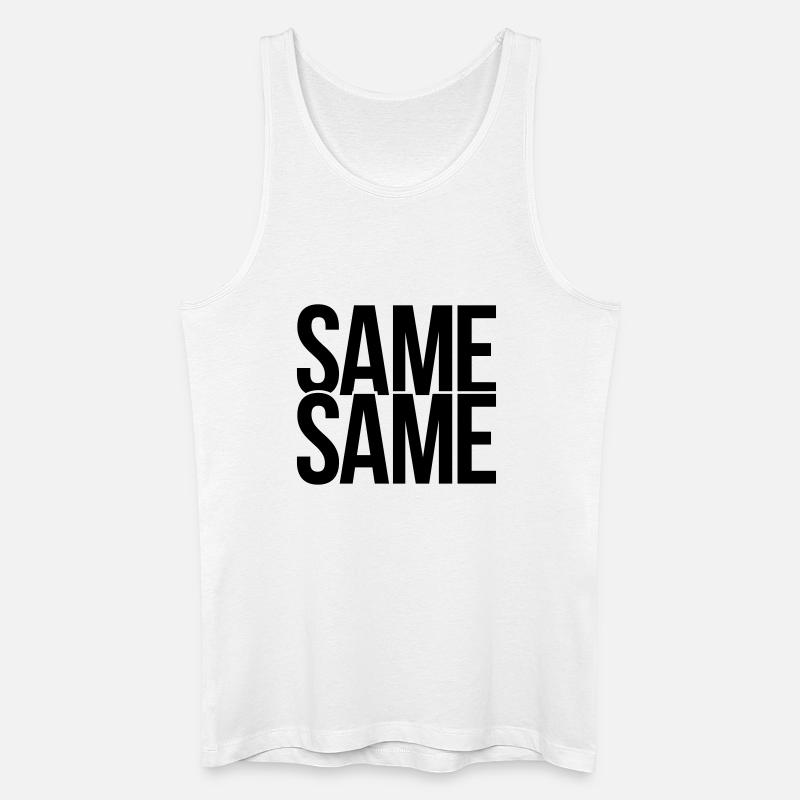 same same - Men’s Organic Tank Top - white