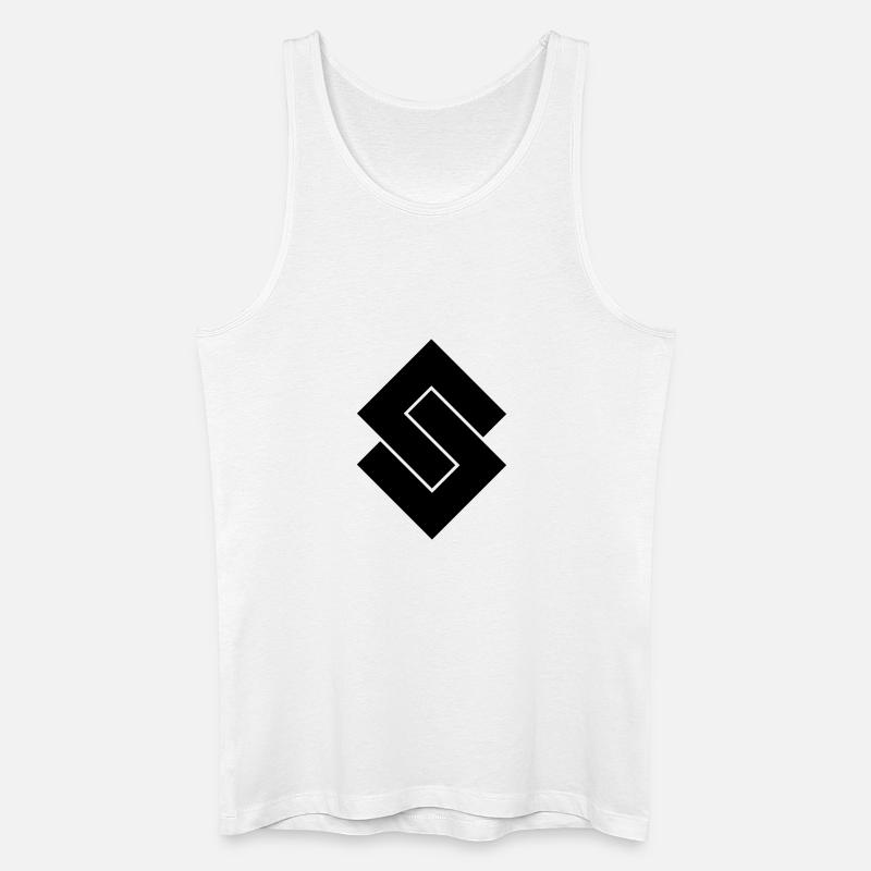 Logo S - Débardeur bio Homme - blanc