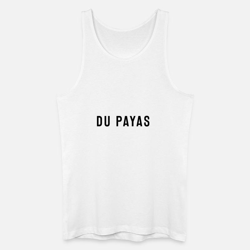Payas Schweizerdeutsch - Männer Bio Tank Top - Weiß