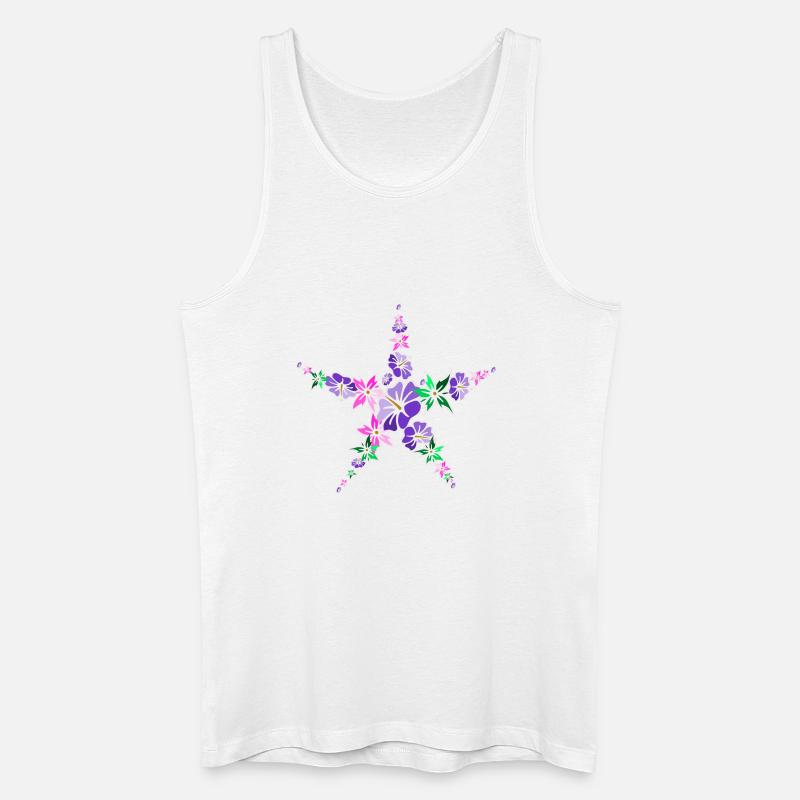 Polynesien - Männer Bio Tank Top - Weiß